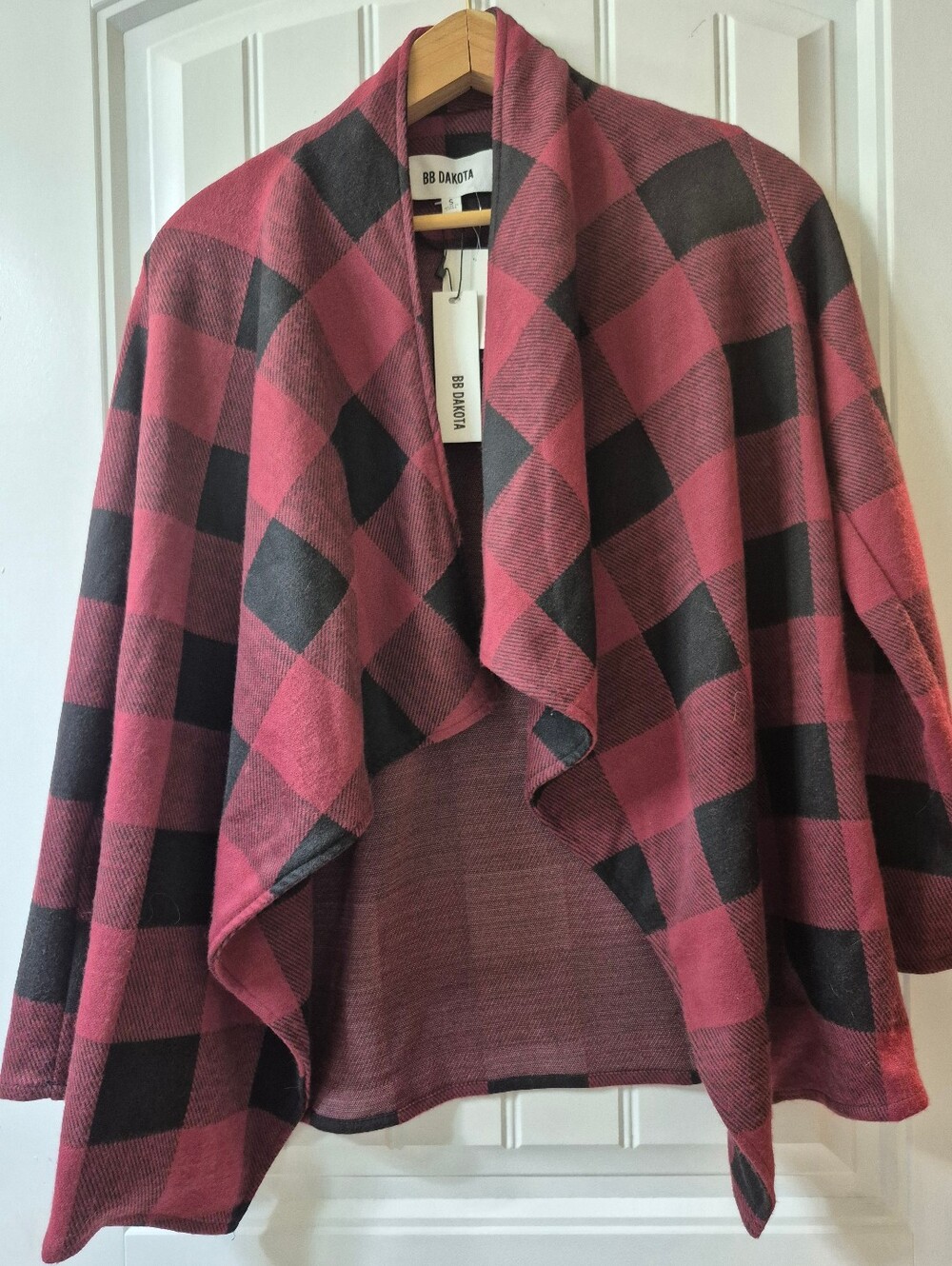 BB Dakota Women's Open Front Knit Jacket New With Tags Size Small